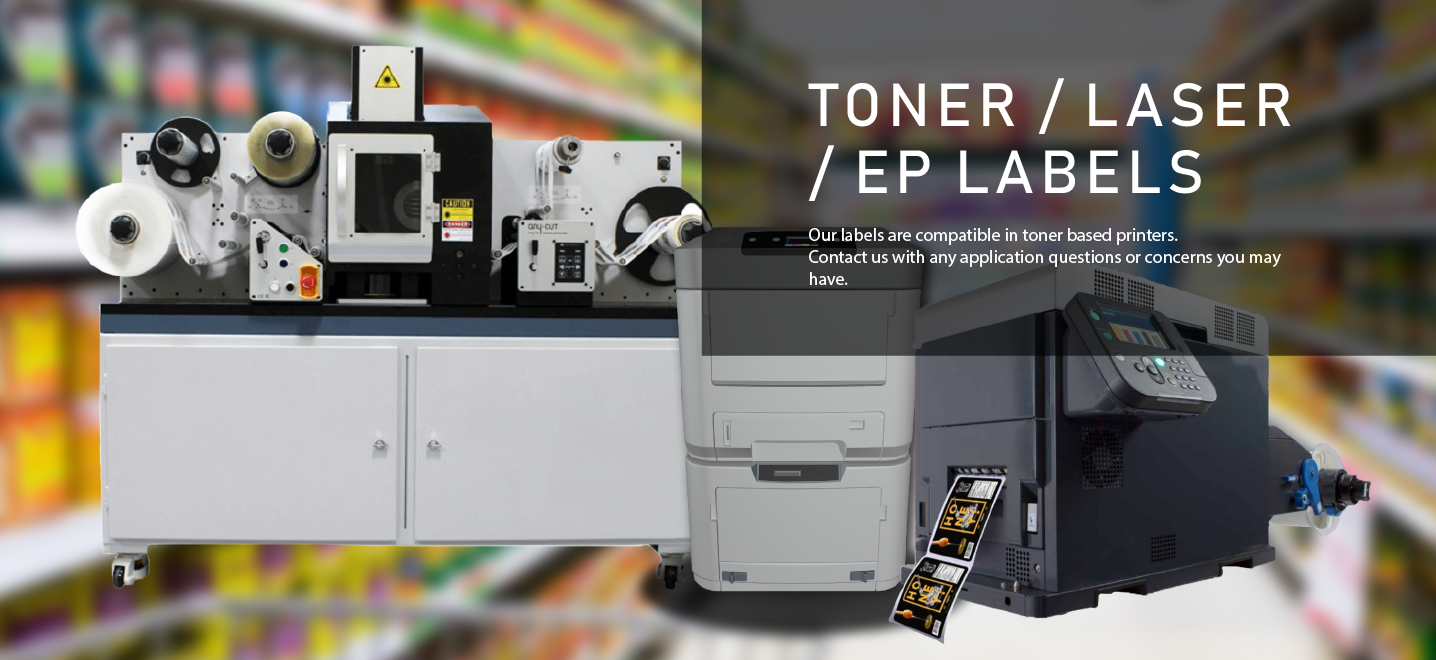 Toner/Laser/EP Labels