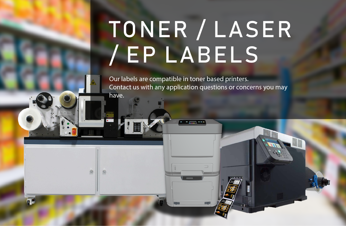 Toner/Laser/EP Labels